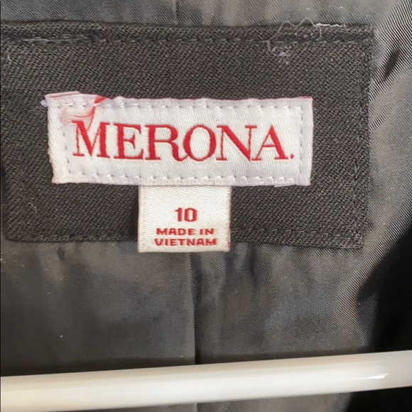 Women’s Black 1 Button Blazer - Picture 2 of 7